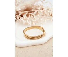 Boto Women's Stainless Steel Gold Bracelet