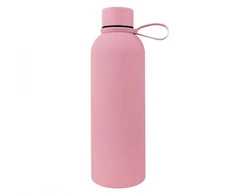 Eu Sandelis Butelis, termo butelis 500 ml, nerūdijančio plieno su SOFT TOUCH danga, šviesiai rožinis BD46R