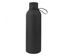 Eu Sandelis Butelis, termo butelis 500 ml, nerūdijančio plieno su SOFT TOUCH danga, juodas BD46CZ