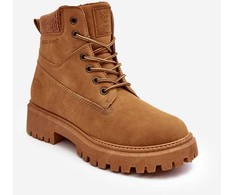 Camel spalvos suvarstomi Cross Jeans aulinukai
