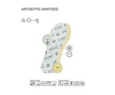 Coccine Antibacterial Sanitized Antiseptic vidpadžiai