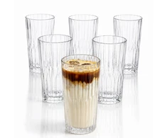 Eu Sandelis 6 stiklinių rinkinys karštiems ir šaltiems gėrimams 320ml SZK223ZESTAW6