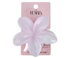 Eu Sandelis Plaukų segtukas XL gėlė marmuro violetinė 7,5 x 8 cm SP399