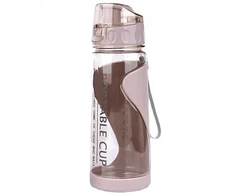 Eu Sandelis VANDENS BUTELIS FITNESUI, SPORTUI, 600 ml, nešiojamas, mažas BD02