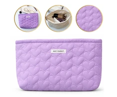 Eu Sandelis Vieno skyriaus minkšta talpi kosmetinė 25 x 5 x 18 cm KS120FIO