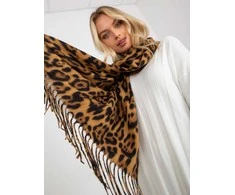 Factory Price Leopardo rašto rudas šalikas: Dydis - Universalus