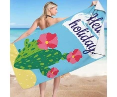 Eu Sandelis HELLO HOLIDAYS stačiakampis paplūdimio rankšluostis 150x70 REC54WZ2