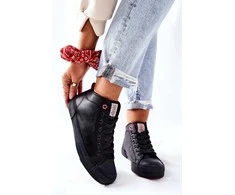Juodi laisvalaikio stiliaus Cross Jeans bateliai