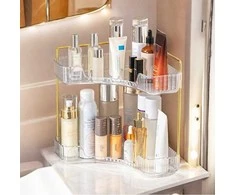 Eu Sandelis Kampinė lentyna, stovas kosmetikai, kvepalams, vonios aksesuarams CB51