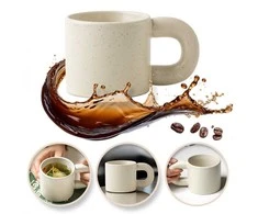 Eu Sandelis Keraminis stilingas puodelis su rankena 300 ml CUP21