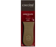 Komfortiški natūralios odos Coccine Leather On Latex vidpadžiai