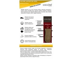Komfortiški natūralios odos Coccine Leather On Latex vidpadžiai
