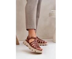 Lewski Shoes Aukštos kokybės natūralios odos moteriškos basutės