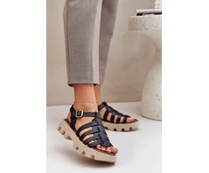 Lewski Shoes Aukštos kokybės natūralios odos moteriškos basutės