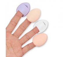 Ecarla Mini puff, pirštų kempinėlė makiažui 3x4 cm 2 vnt GB18