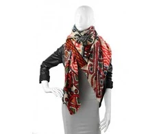 Eu Sandelis Moteriškas raštuotas šalikas SHAWL17