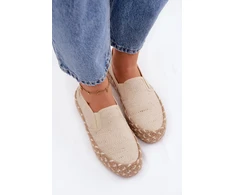 Moteriškos platforminės espadrilės su austomis detalėmis Lee Cooper