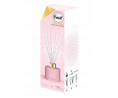 Dekoratyvinis oro gaiviklis su lazdelėmis Brait Pastel Rose 100ml