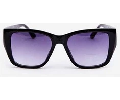 PA1 Women's Classic Sunglasses with Decorative Details UV400 Juodas