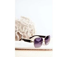 PRIUS Women's Sunglasses UV400 Juodas-Gold