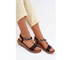 S.Barski Moteriškos juodos patogios basutės