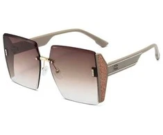 Eu Sandelis SQUARE BROWN akiniai nuo saulės OK379WZ2