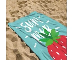 Eu Sandelis Stačiakampis paplūdimio rankšluostis SUMMER YUM 150x70 REC54WZ7