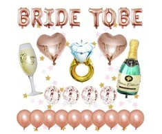 Eu Sandelis Šventinių balionų rinkinys Bride to Be BLN02