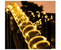 Eu Sandelis Šviečianti lanksti LED girlianda, lauko girlianda 8,5 m WARM Baltas LAMP29CB