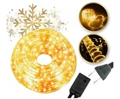 Eu Sandelis Šviečianti lanksti LED girlianda, lauko girlianda 18,5 m WARM Baltas LAMP30CB