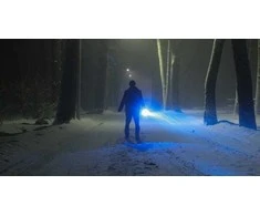 Trizand T6 Taktinis LED žibintuvėlis įkraunamas USB