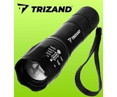Trizand T6 Taktinis LED žibintuvėlis įkraunamas USB