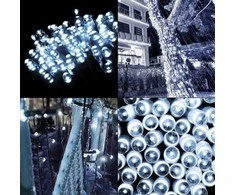 Eu Sandelis Vidaus/išorės šaltai balta elektrinė lempučių girlianda 300 LED LAMP03B