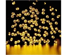 Eu Sandelis Vidaus/išorės šiltai balta elektrinė lempučių girlianda 100 LED LAMP01CB
