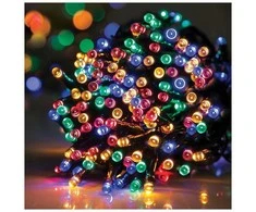 Eu Sandelis Vidaus/išorės spalvota elektrinė lempučių girlianda 100 LED LAMP01MULTI