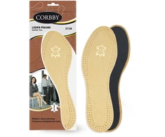 Vidpadžiai iš aukštos kokybės odos Corbby Leder