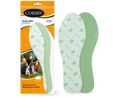Vidpadžiai su alavijo ekstraktu Corbby Aloe Vera