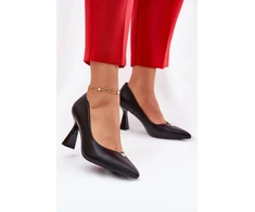 Vinceza 62222 JUODA Juodi elegantiški aukštakulniai bateliai