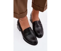 Vinceza Elegantiški klasikinio stiliaus moteriški juodi bateliai