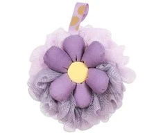 Eu Sandelis Violetinė žaisminga dušo kempinė XL 15cm GB14FIO