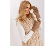 Wool Fashion Italia Elegantiškos klasikinio stiliaus pirštinės: Dydis - S/M