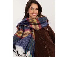 Wool Fashion Italia Minkštas jaukus moteriškas šalikas: Dydis - Universalus