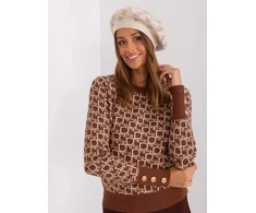 Kepurė Wool Fashion Italia Moteriška žieminė beretė: Dydis - Universalus