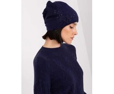 Wool Fashion Italia Moteriška žieminė kepurė su siuvinėtomis gėlėmis: Dydis - Universalus