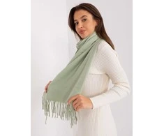 Wool Fashion Italia Pistacijų spalvos šalikas: Dydis - Universalus