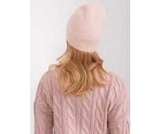 Wool Fashion Italia Rožinė moteriška kepurė: Dydis - Universalus