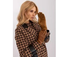 Wool Fashion Italia Rudos moteriškos pirštinės : Dydis - L/XL