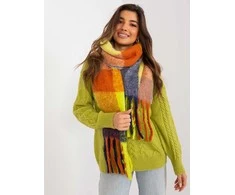 Wool Fashion Italia Ryškus spalvingas šiltas šalikas: Dydis - Universalus