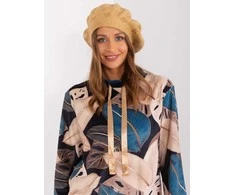 Kepurė Wool Fashion Italia Šilta moteriška žieminė beretė: Dydis - Universalus