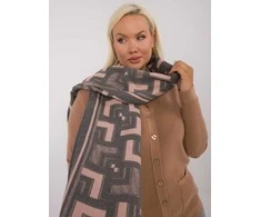 Wool Fashion Italia Šiltas ilgas šalikas: Dydis - Universalus